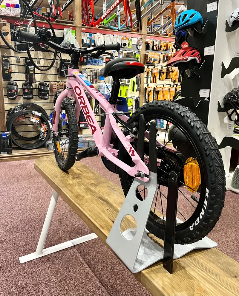 Orbea MX16 Children's Bike in Pink/Maroon-1